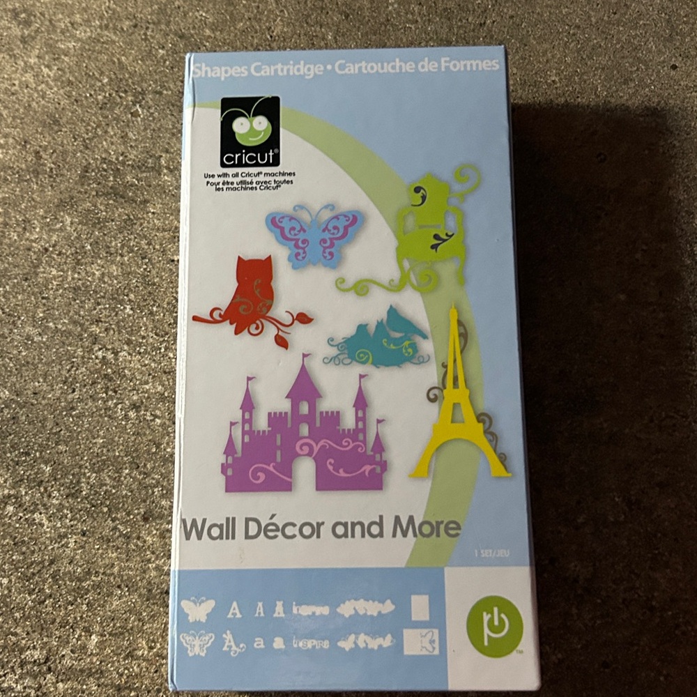 Cricut Shapes Cartridge with Colorful Designs